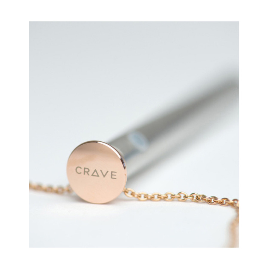 Crave - Vesper Vibrator Necklace Rose-Gold Vrouwen Speeltjes